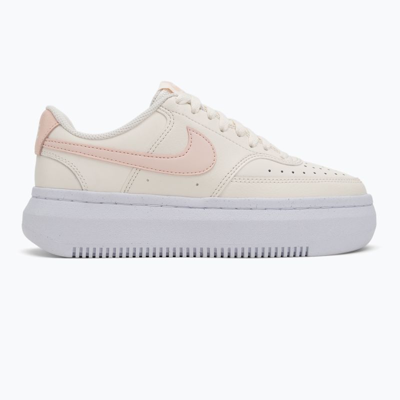 Кросівки жіночі Nike Court Vision Alta pale ivory/washed coral/white 3
