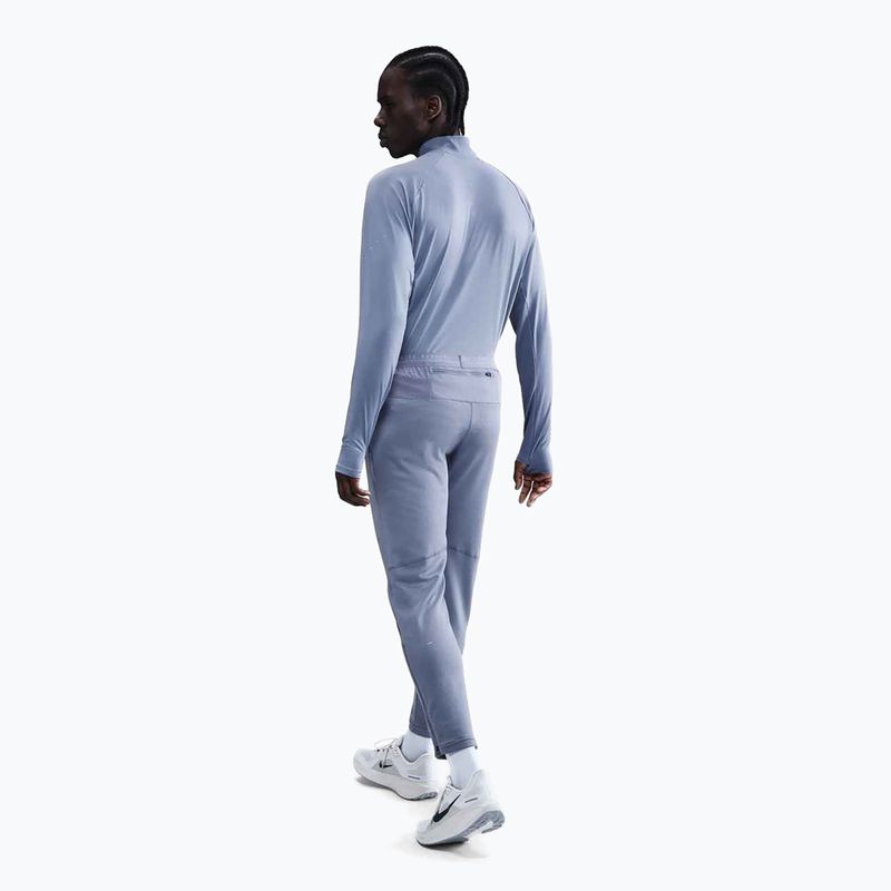 Кофта для бігу чоловіча Nike Stride 1/4 Zip Dri-Fit world indigo 3