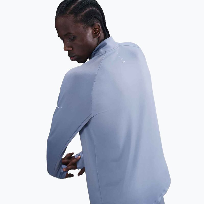 Кофта для бігу чоловіча Nike Stride 1/4 Zip Dri-Fit world indigo 4