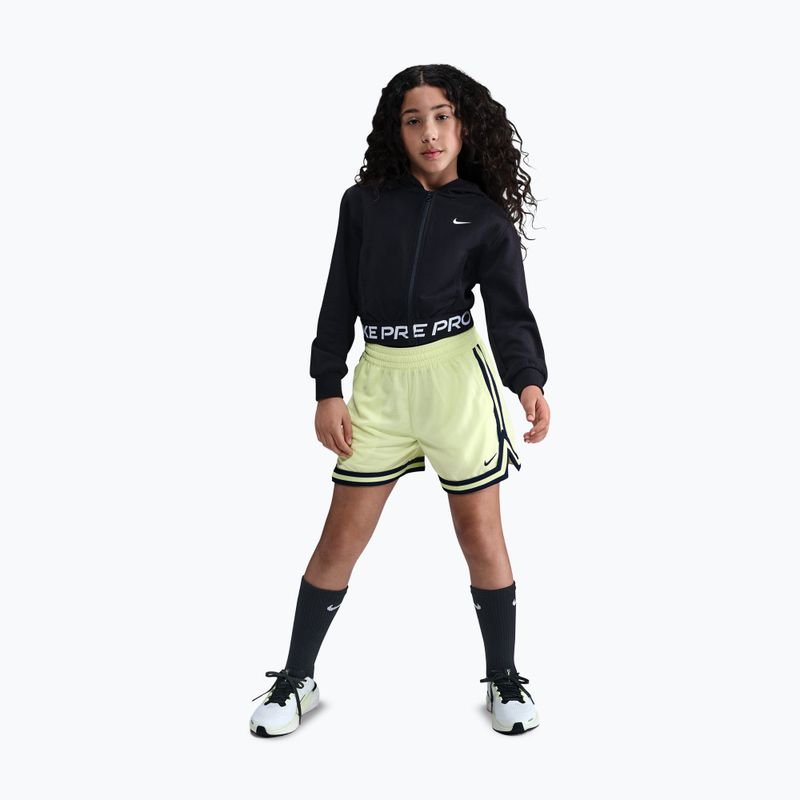 Кофта дитяча Nike Pro Fleece black/black/black/white 2