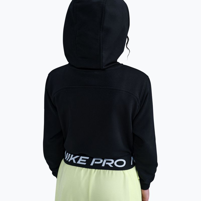 Кофта дитяча Nike Pro Fleece black/black/black/white 4