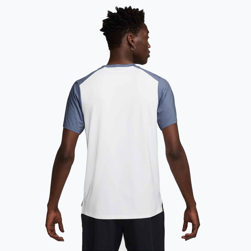 Футболка тенісна чоловіча Nike Court Dri-Fit Advantage world indigo / white 2