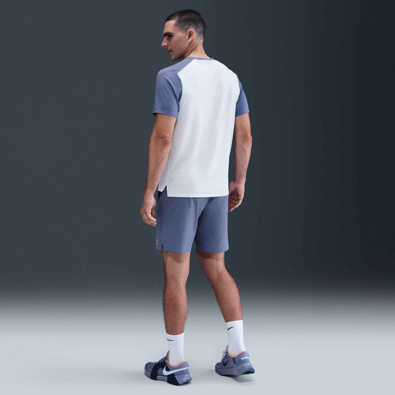 Футболка тенісна чоловіча Nike Court Dri-Fit Advantage world indigo / white 6