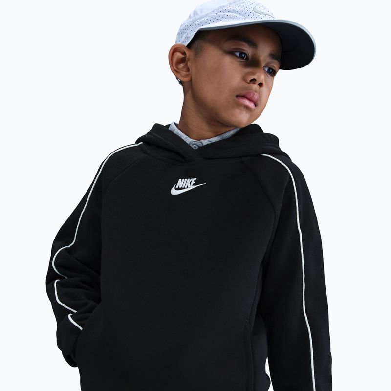 Дитячий спортивний костюм Nike Sportswear Club Fleece Hooded black/black/white/white 3