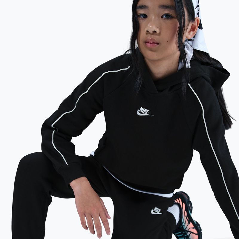 Дитячий спортивний костюм Nike Sportswear Club Fleece Hooded black/black/white/white 5