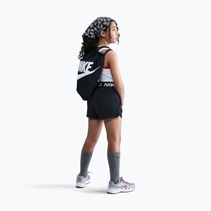 Шорти дитячі Nike Pro Fleece black/black/black/white 3
