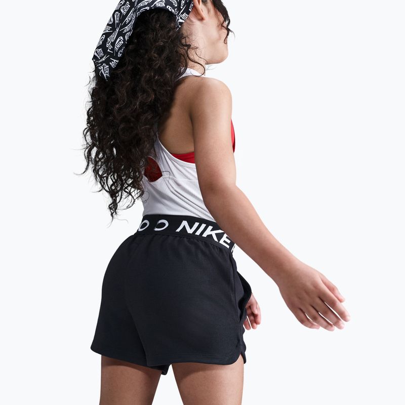 Шорти дитячі Nike Pro Fleece black/black/black/white 6