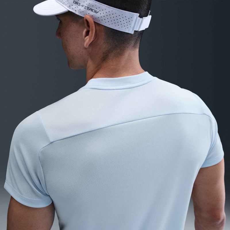 Футболка тенісна чоловіча Nike Court Dri-Fit Victory celestine blue / black 8