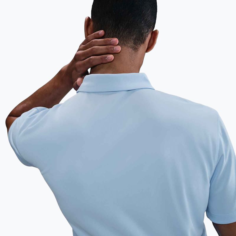 Футболка тенісна чоловіча Nike Court Dri-Fit Polo Solid celestine blue / black 4