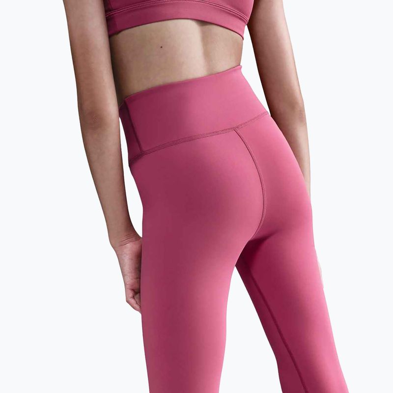 Легінси дитячі Nike One Dri-Fit High-Waisted sweet beet/white 4