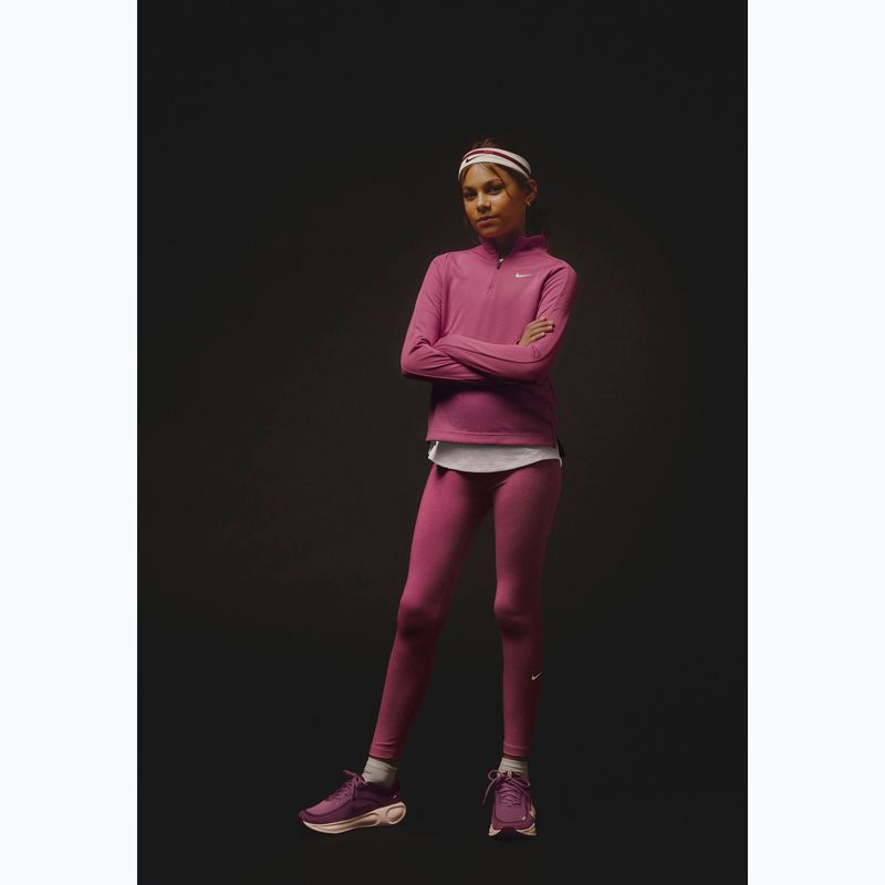 Легінси дитячі Nike One Dri-Fit High-Waisted sweet beet/white 7