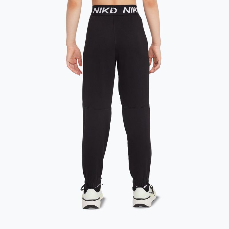 Штани дитячі Nike Pro Fleece black/black/black/white 3