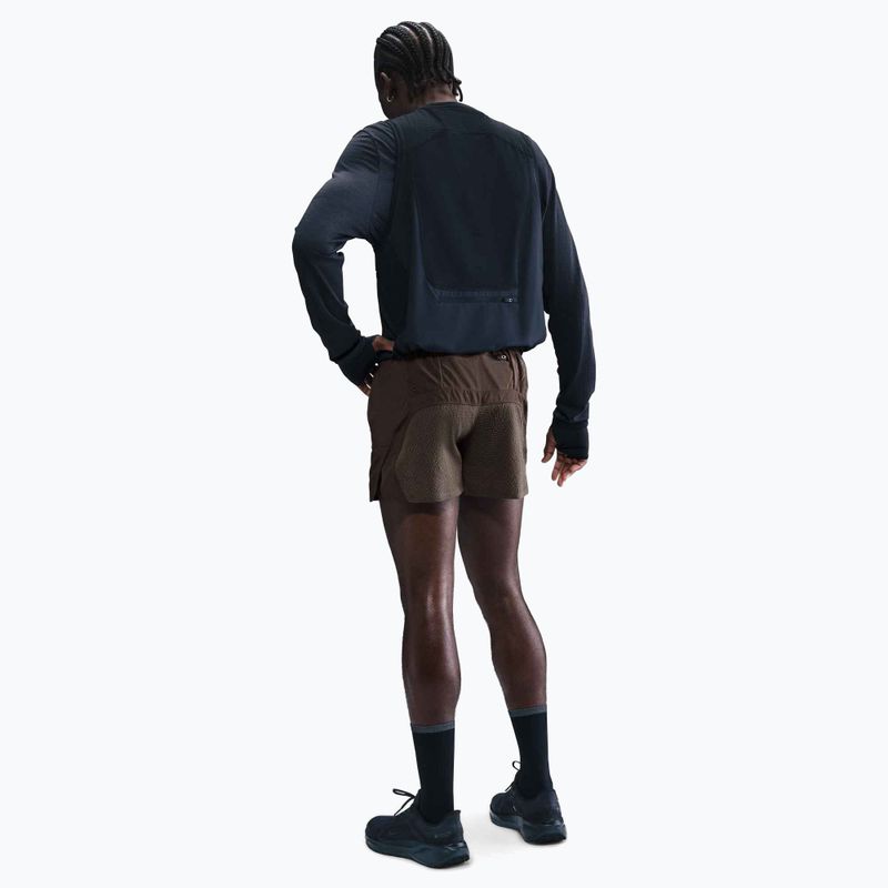 Шорти для бігу чоловічі Nike Run Dri-Fit 5" baroque brown / black 3