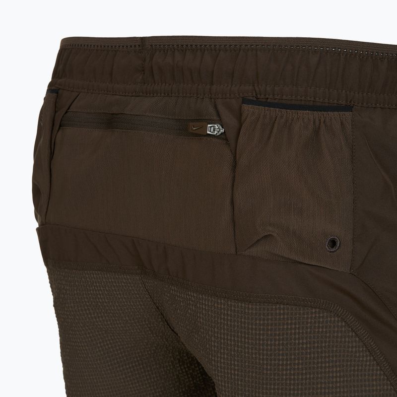Шорти для бігу чоловічі Nike Run Dri-Fit 5" baroque brown / black 9