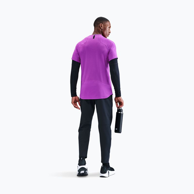 Футболка для тренувань чоловіча Nike Pro Training Dri-Fit vivid purple/black 3