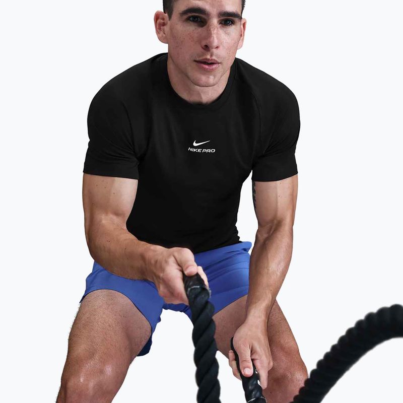 Футболка для тренувань чоловіча Nike Pro Training Dri-Fit black/white 5