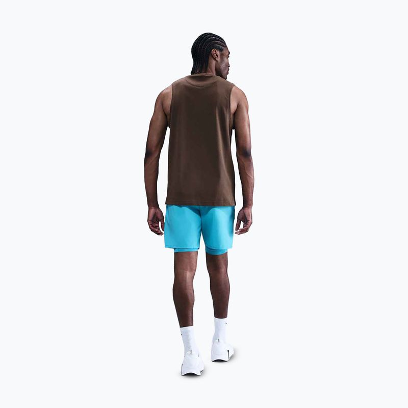 Чоловіча футболка Nike Primary Dri-Fit Versatile baroque brown/baroque brown 3