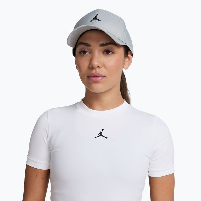 Кепка Nike Jordan Rise Structured Metal Jumpman light smoke grey/R511 5