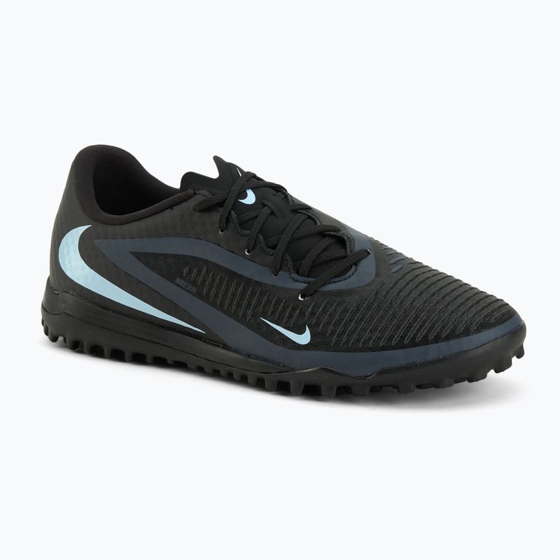Кросівки футбольні чоловічі Nike Phantom 6 Low Academy TF black/black