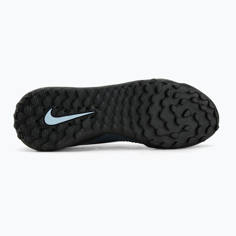 Кросівки футбольні чоловічі Nike Phantom 6 Low Academy TF black/black 4
