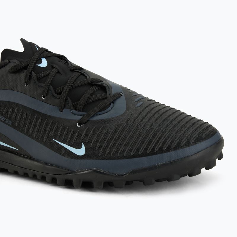 Кросівки футбольні чоловічі Nike Phantom 6 Low Academy TF black/black 7