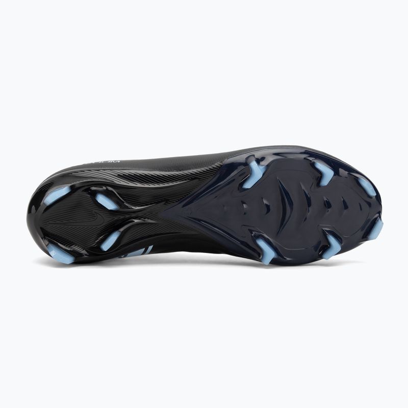 Кросівки футбольні чоловічі Nike Mercurial Vapor 16 Pro FG black/ice blue 4