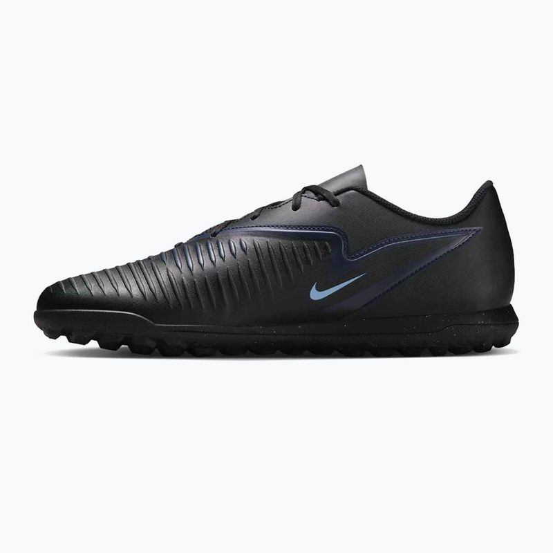 Кросівки футбольні чоловічі Nike Phantom 6 Low Club TF black/black 2