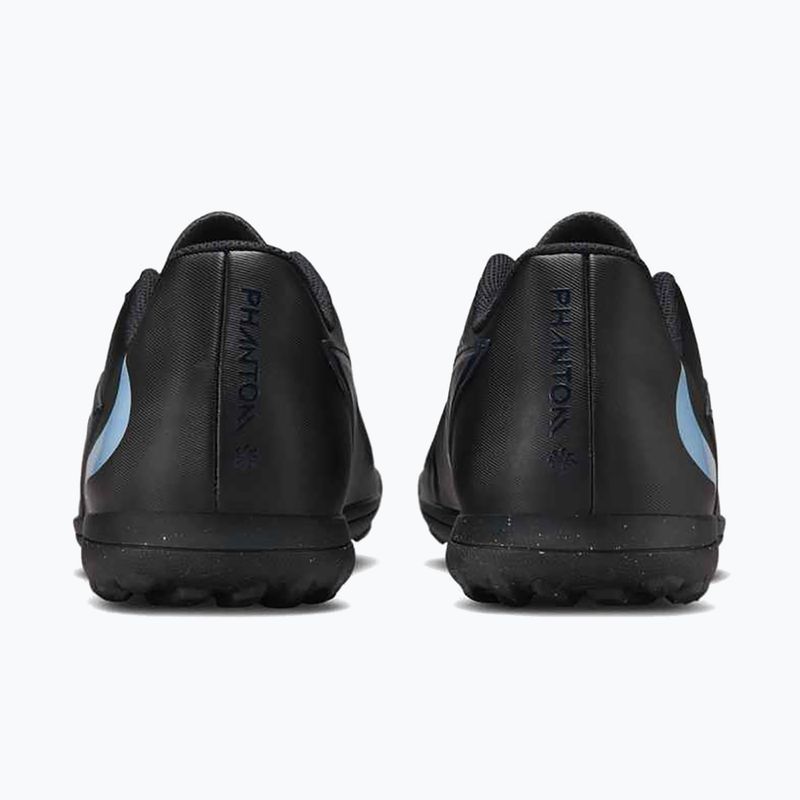 Кросівки футбольні чоловічі Nike Phantom 6 Low Club TF black/black 4