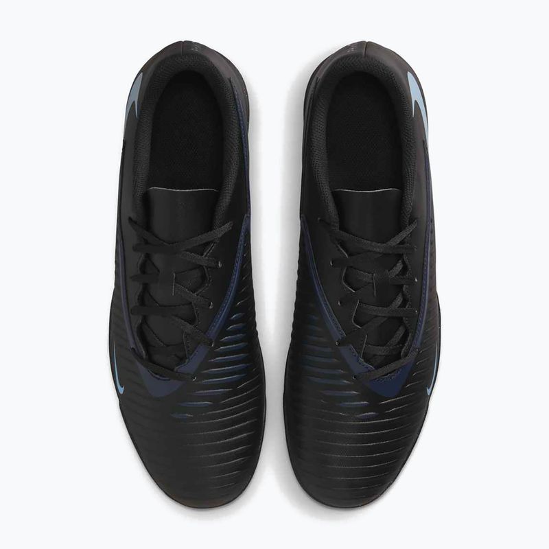 Кросівки футбольні чоловічі Nike Phantom 6 Low Club TF black/black 6