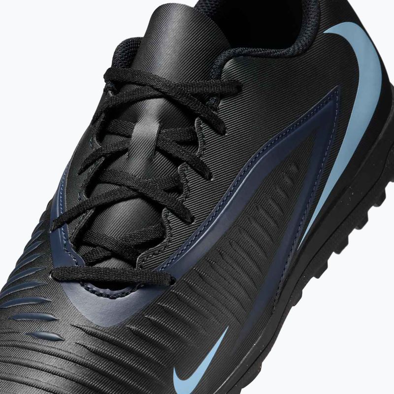 Кросівки футбольні чоловічі Nike Phantom 6 Low Club TF black/black 7