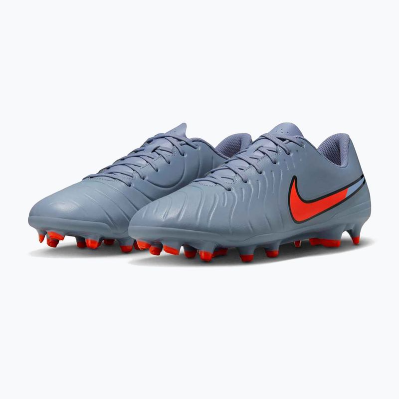 Кросівки футбольні чоловічі Nike Tiempo Legend 10 Club FG/MG blue eclipse/black 10