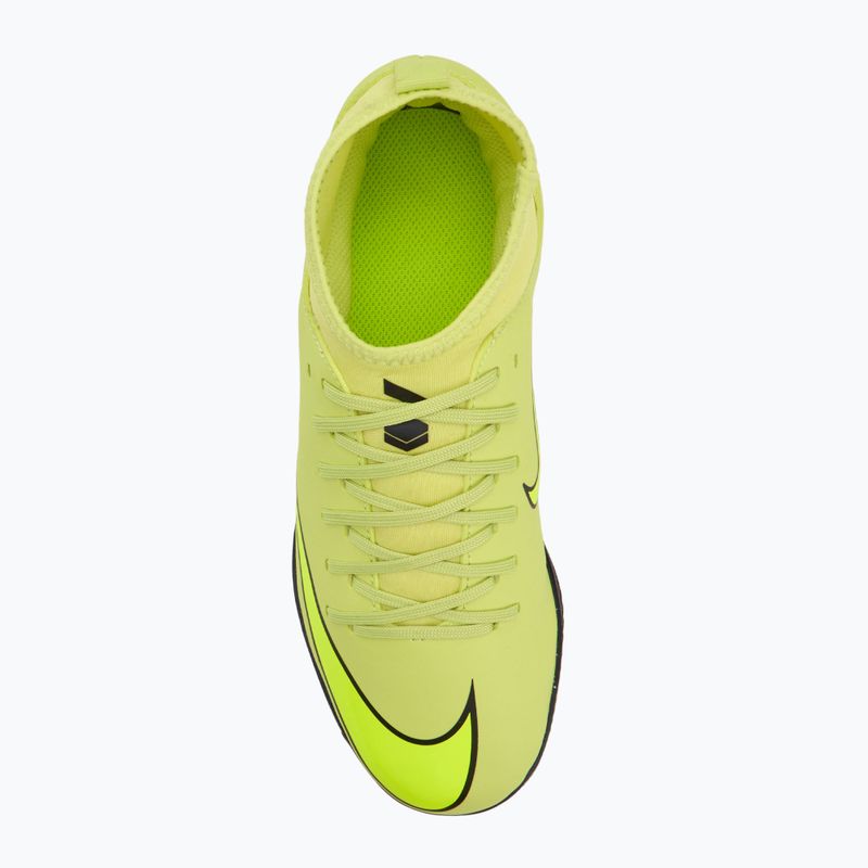 Кросівки футбольні дитячі Nike Mercurial Superfly 10 Club limelight/hyper crimson/volt 5