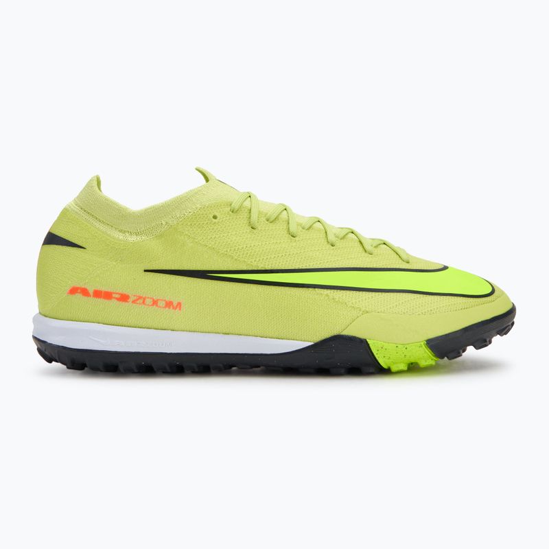 Кросівки футбольні чоловічі Nike Mercurial Vapor 16 Pro TF limelight/hyper crimson/volt 2