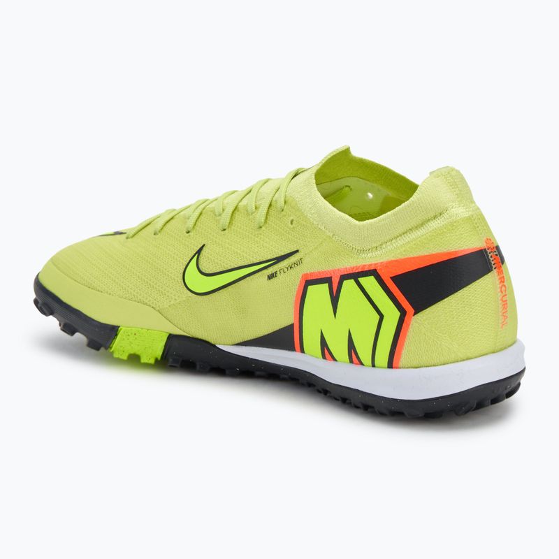 Кросівки футбольні чоловічі Nike Mercurial Vapor 16 Pro TF limelight/hyper crimson/volt 3