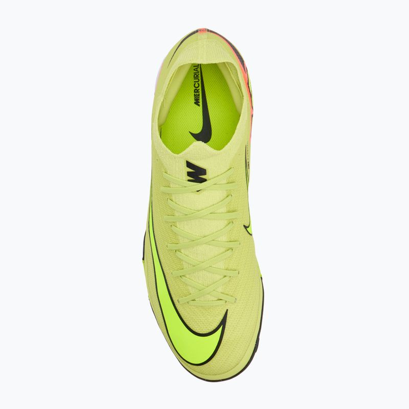 Кросівки футбольні чоловічі Nike Mercurial Vapor 16 Pro TF limelight/hyper crimson/volt 5