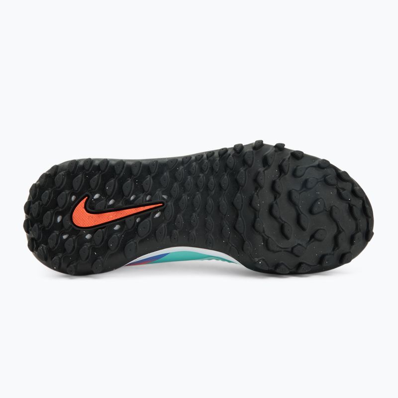 Кросівки футбольні дитячі Nike United Phantom 6 Low Academy Jr TF pistachio frost/hyper orange 4