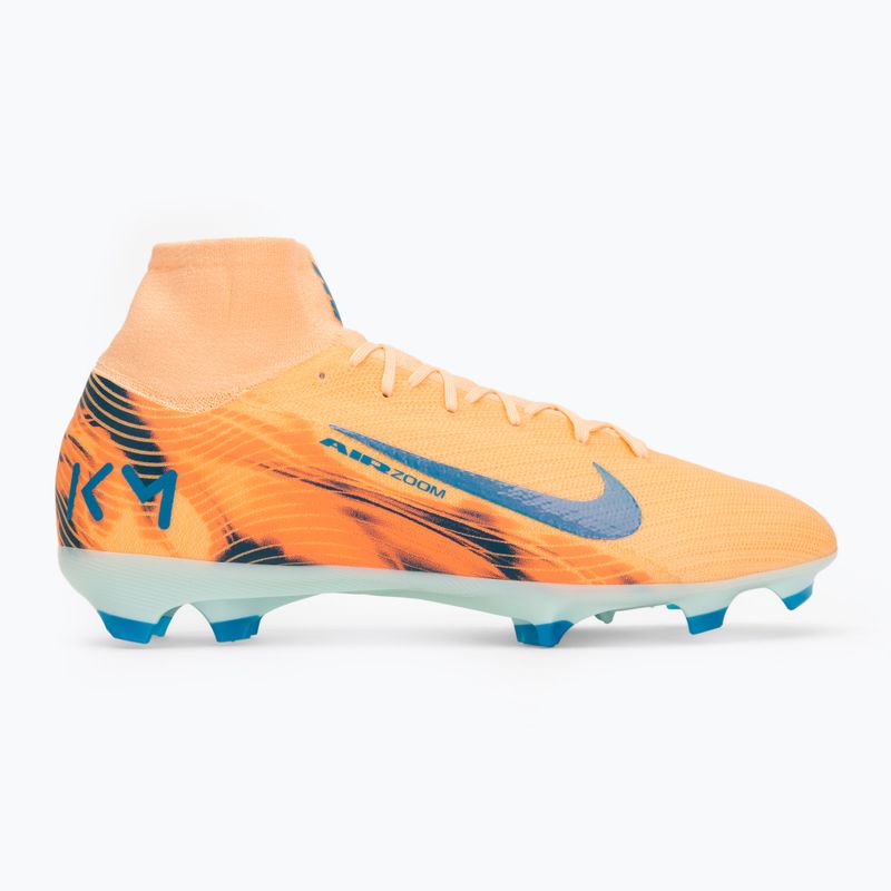 Кросівки футбольні чоловічі Nike Mercurial Superfly 10 Pro Kylian Mbappe FG melon tint/igloo 2