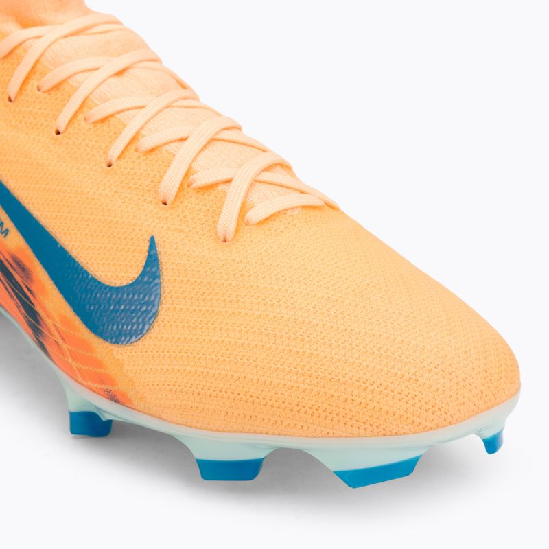 Кросівки футбольні чоловічі Nike Mercurial Superfly 10 Pro Kylian Mbappe FG melon tint/igloo 7