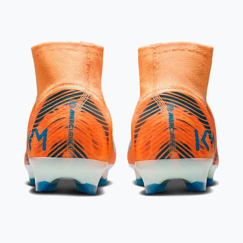 Кросівки футбольні чоловічі Nike Mercurial Superfly 10 Pro Kylian Mbappe FG melon tint/igloo 11