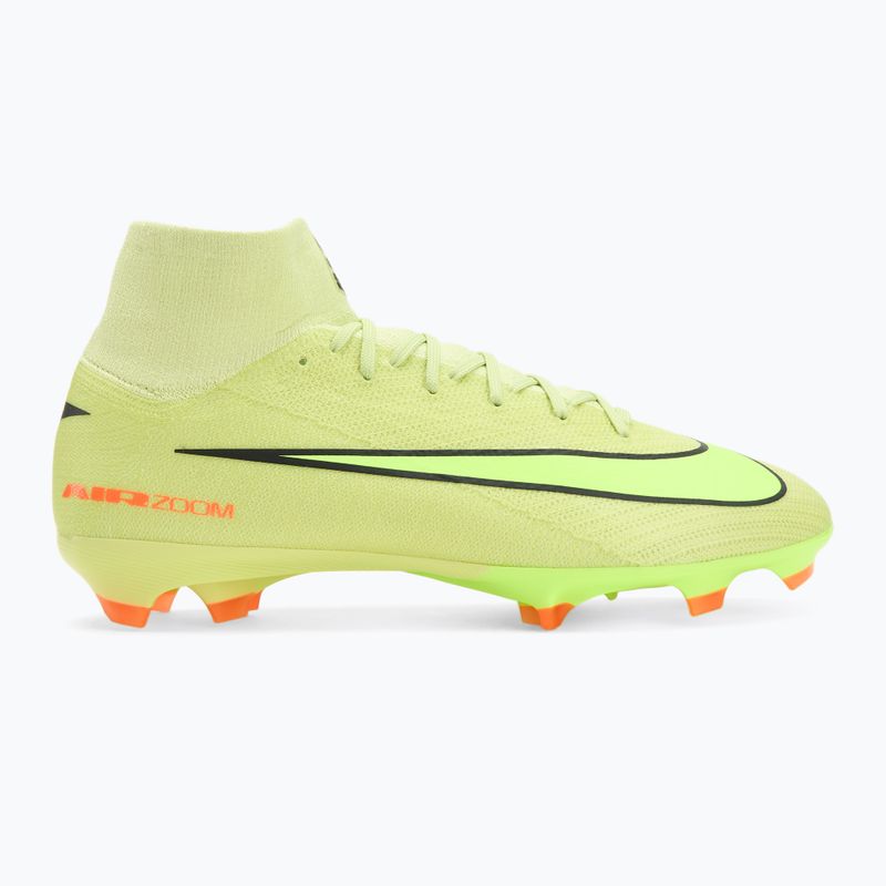 Кросівки футбольні чоловічі Nike Mercurial Superfly 10 Pro FG limelight/hyper crimson/volt 2