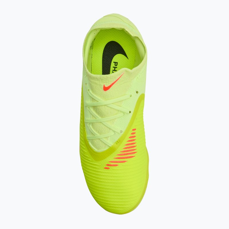 Кросівки футбольні дитячі Nike Phantom 6 Low Pro FG/MG hyper crimson/limelight/black 5