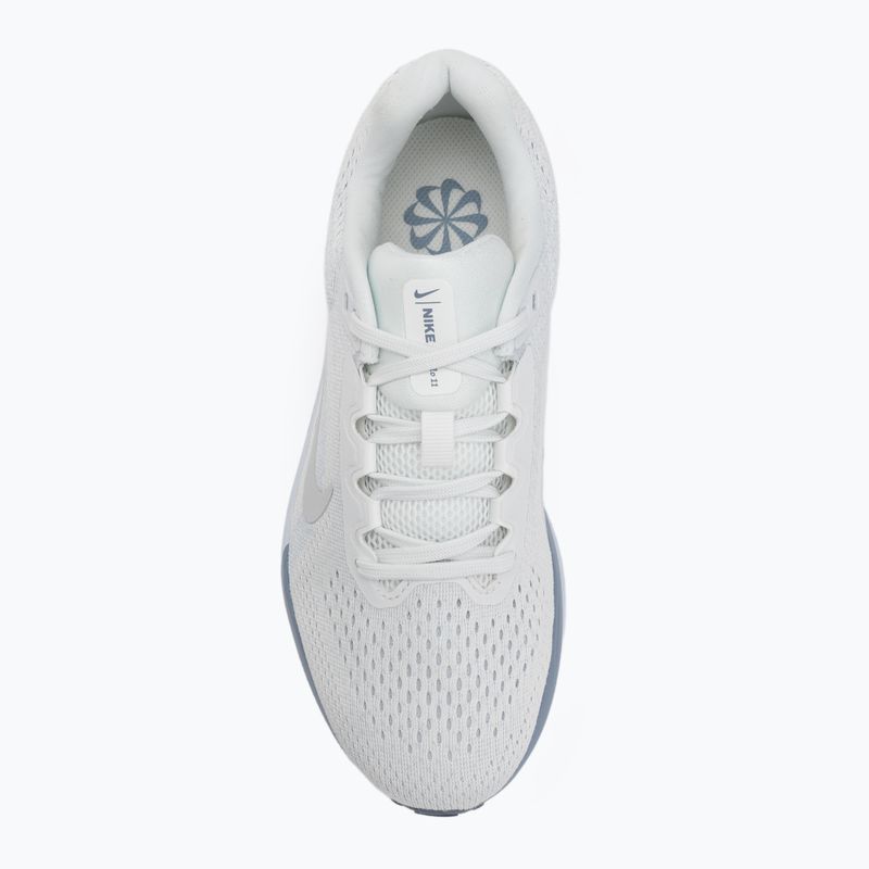Кросівки для бігу жіночі Nike Winflo 11 summit white/metallic silver 5