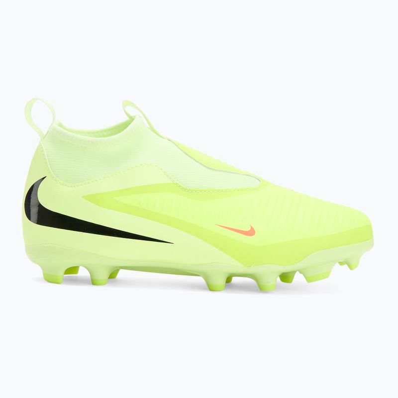 Кросівки футбольні дитячі Nike Jr. Phantom 6 High Academy FG/MG hyper crimson/limelight/black 2