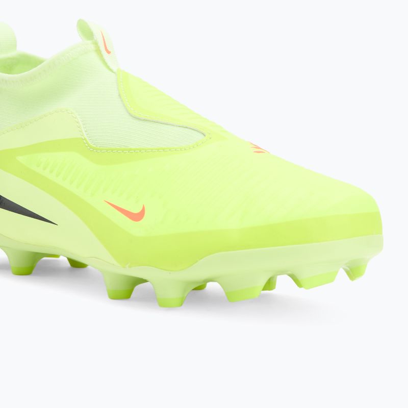 Кросівки футбольні дитячі Nike Jr. Phantom 6 High Academy FG/MG hyper crimson/limelight/black 7