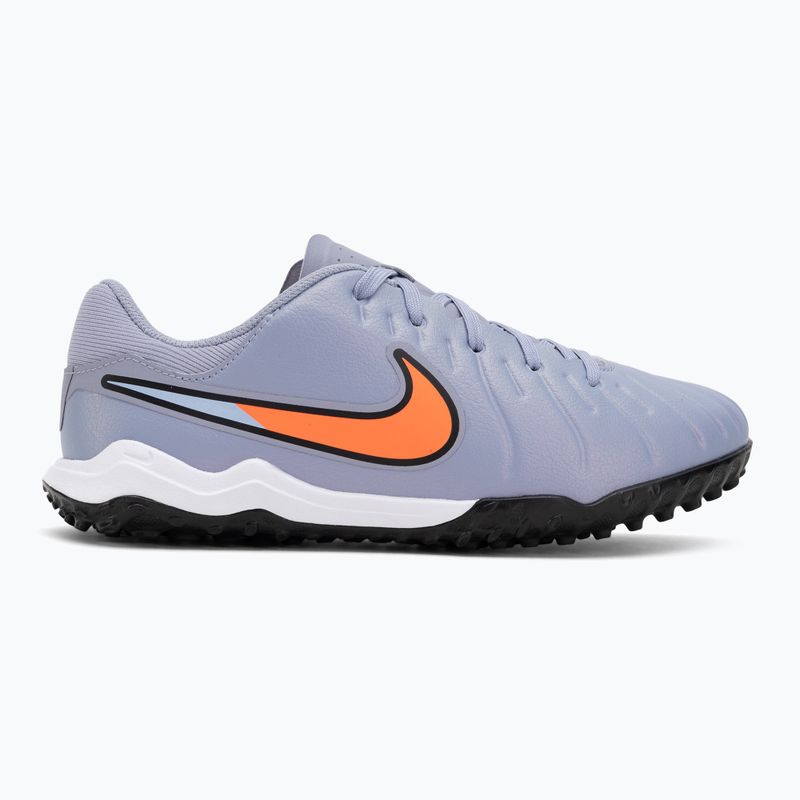 Кросівки футбольні дитячі Nike Tiempo Legend 10 Academy TF blue eclipse/black 2