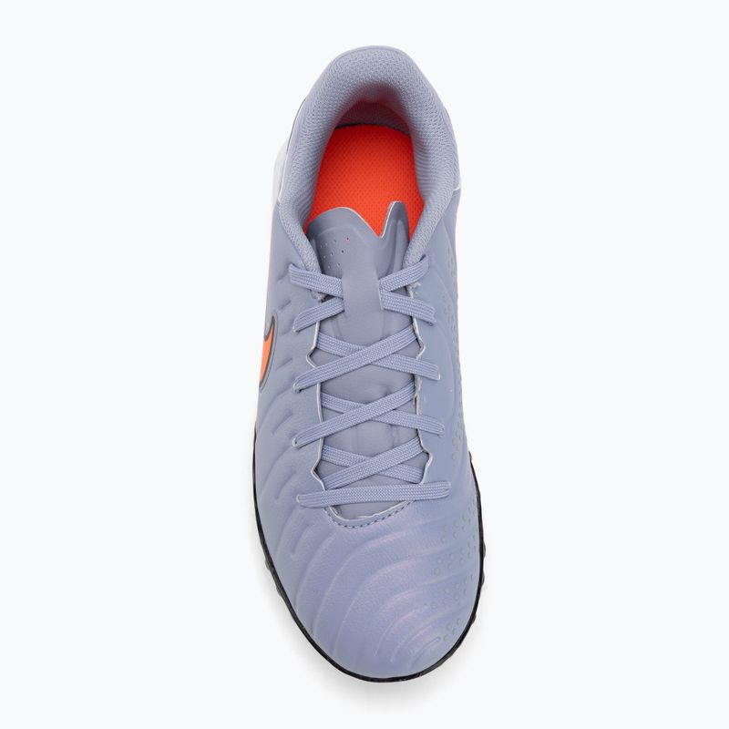 Кросівки футбольні дитячі Nike Tiempo Legend 10 Academy TF blue eclipse/black 5