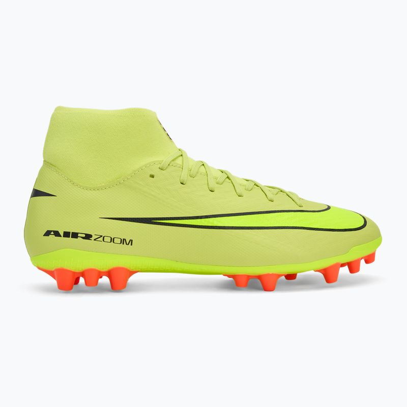 Кросівки футбольні чоловічі Nike Mercurial Superfly 10 Academy AG limelight/hyper crimson/volt 2