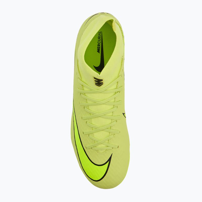 Кросівки футбольні чоловічі Nike Mercurial Superfly 10 Academy AG limelight/hyper crimson/volt 5