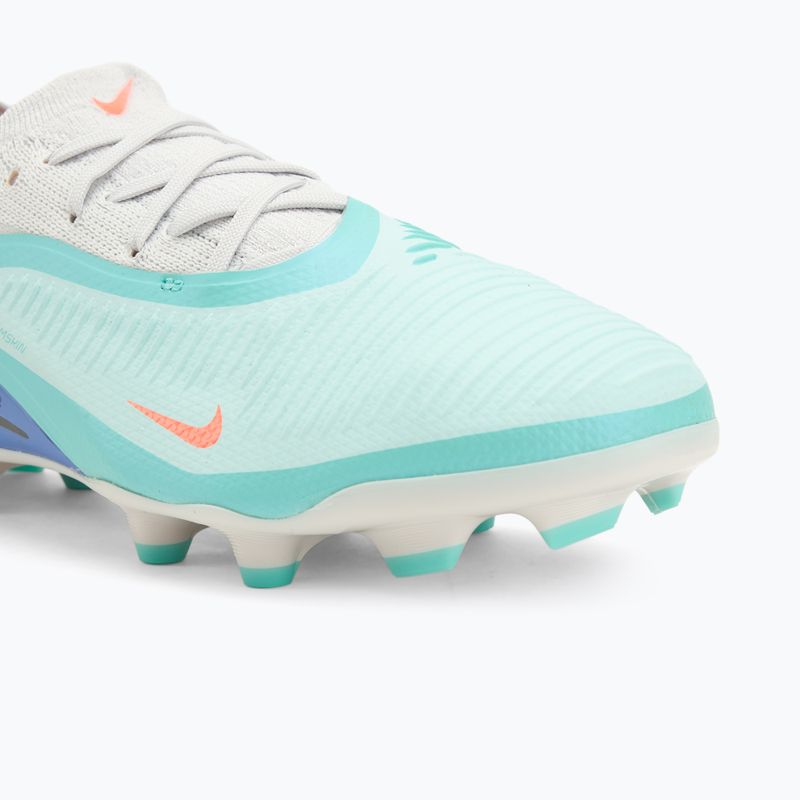 Кросівки футбольні чоловічі Nike United Phantom 6 Low Pro Jr FG/MG pistachio frost/hyper orange 7