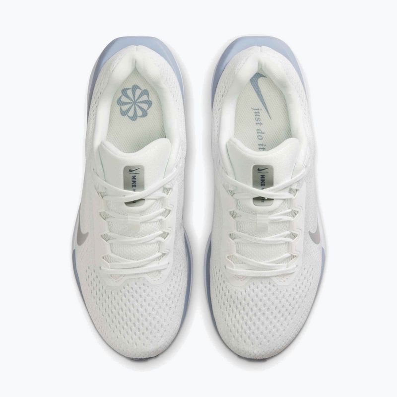 Кросівки для бігу жіночі Nike Winflo 11 summit white/metallic silver 12